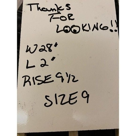 Mudd FLX Booty Shorty Shorts Women 9 28X2 High-Rise Black Distressed - Picture 10 of 10